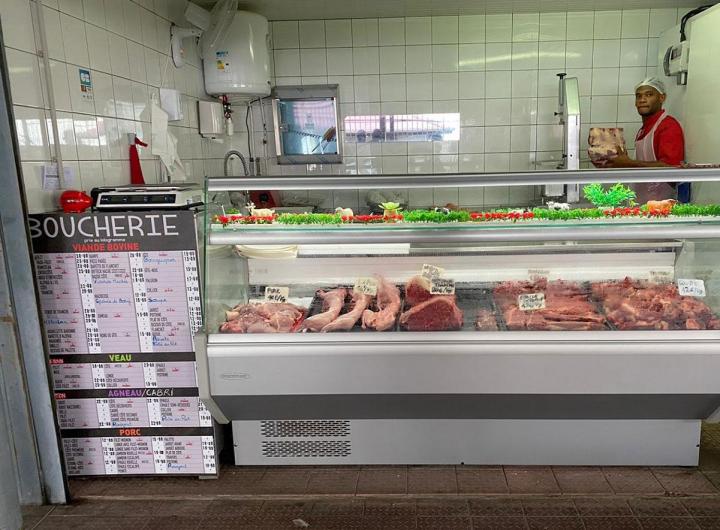 Boucherie de viande de bœuf Martinique